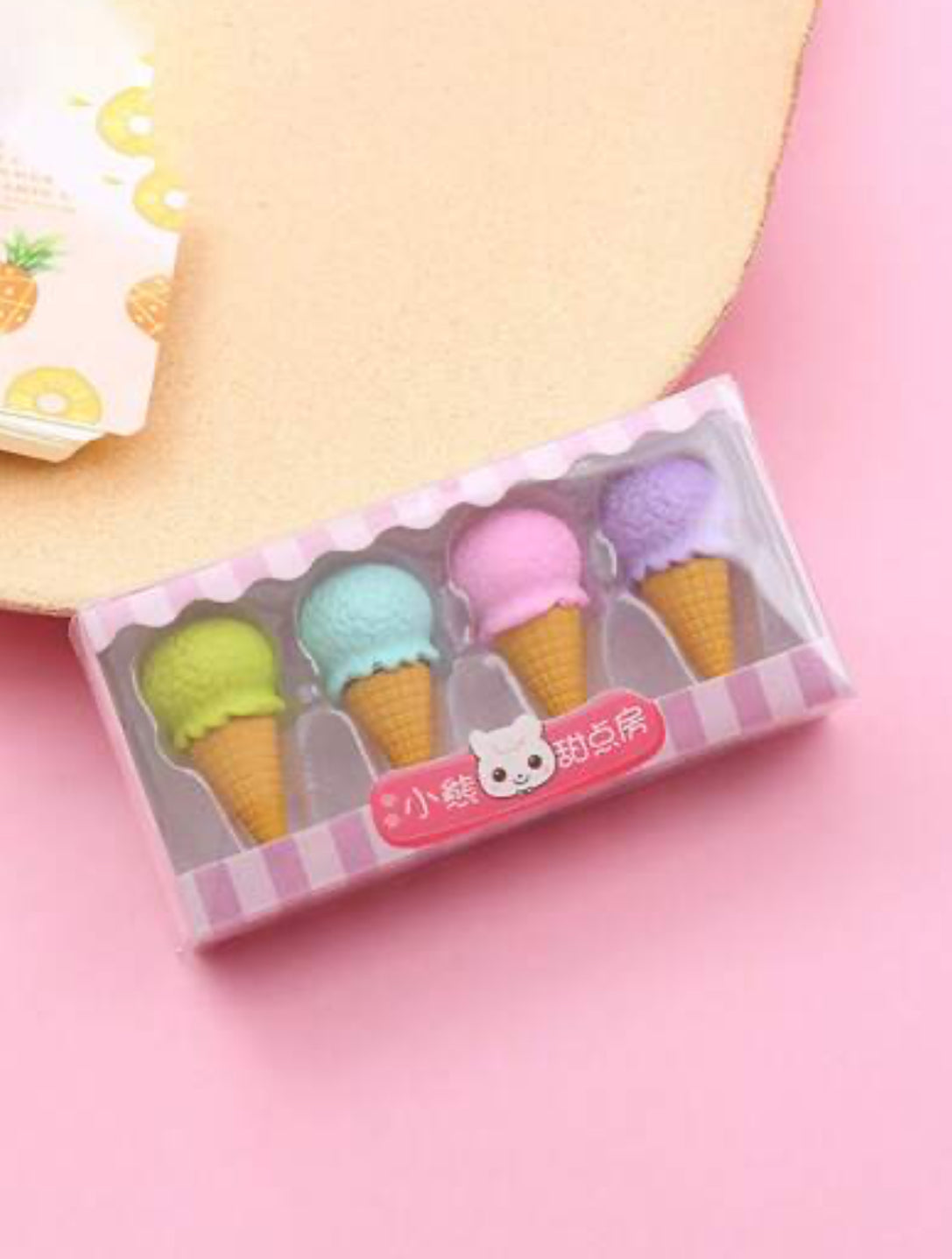 Colourful Erasers