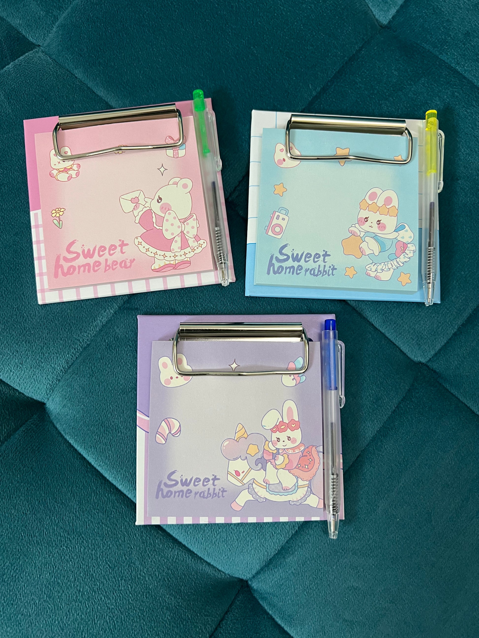 Cute Clipboard Sticky Notes