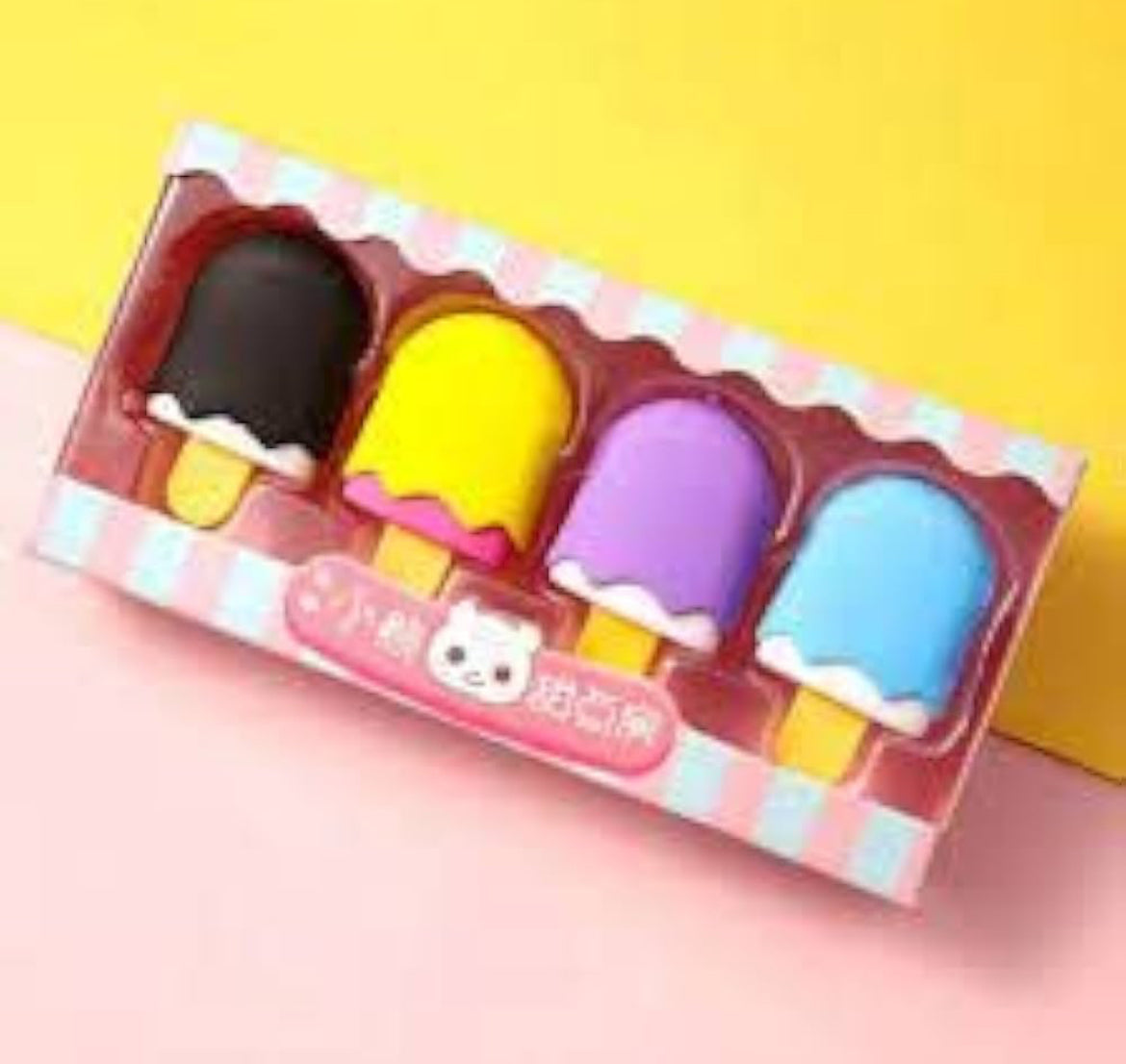Colourful Erasers