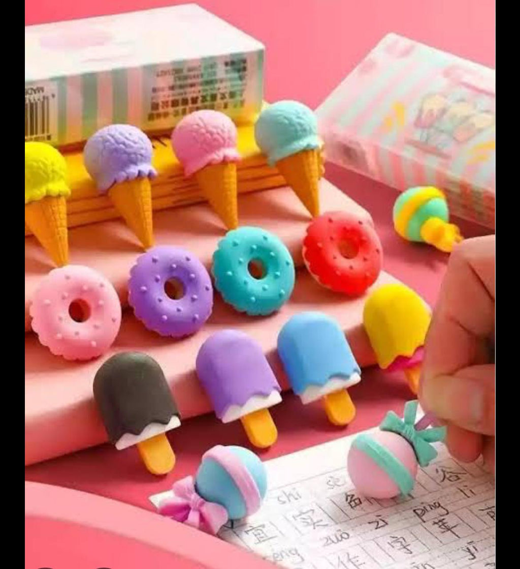 Colourful Erasers