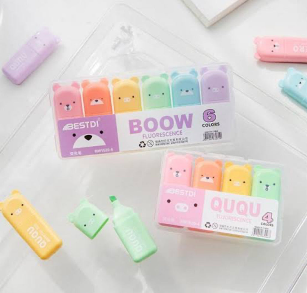 Cute Bear Highlighters