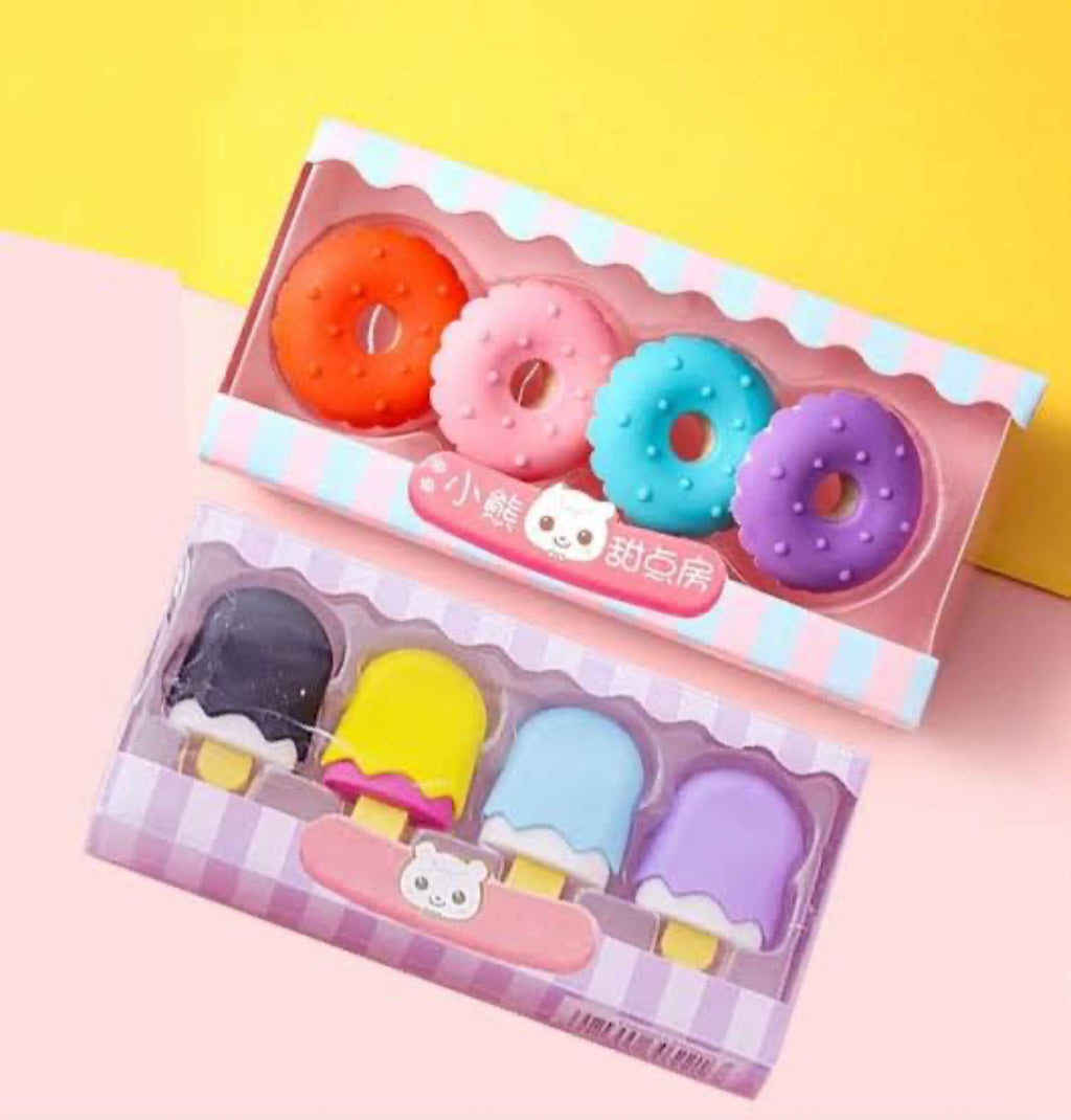 Colourful Erasers